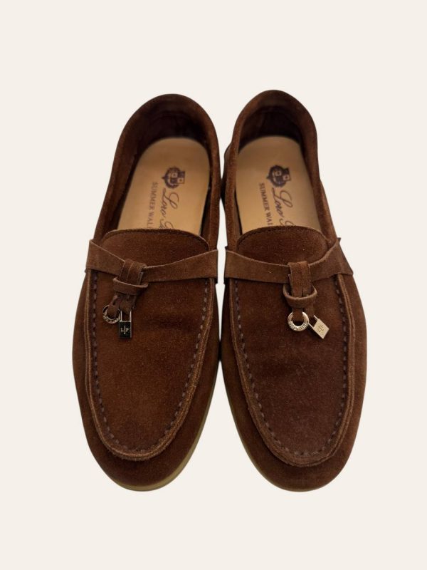 Loro Piana Summer Walk Charm Loafer Size 37