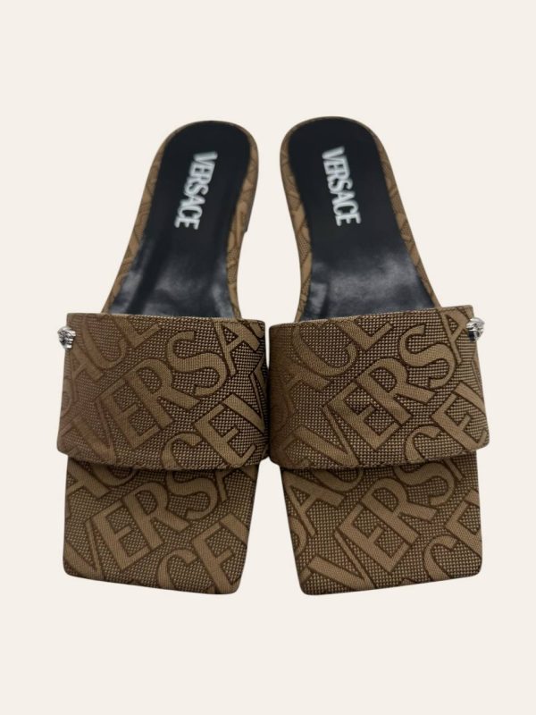 Versace Logo Slides Size 37