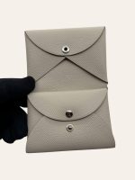 Hermes Calvi Duo Card Holder