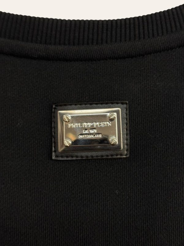 Philipp Plein Embellished Crystal Sweatshirt