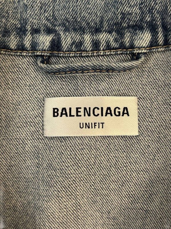 Balenciaga Denim Oversized Jacket