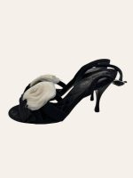 Chanel Camellia Heels Size 34.5