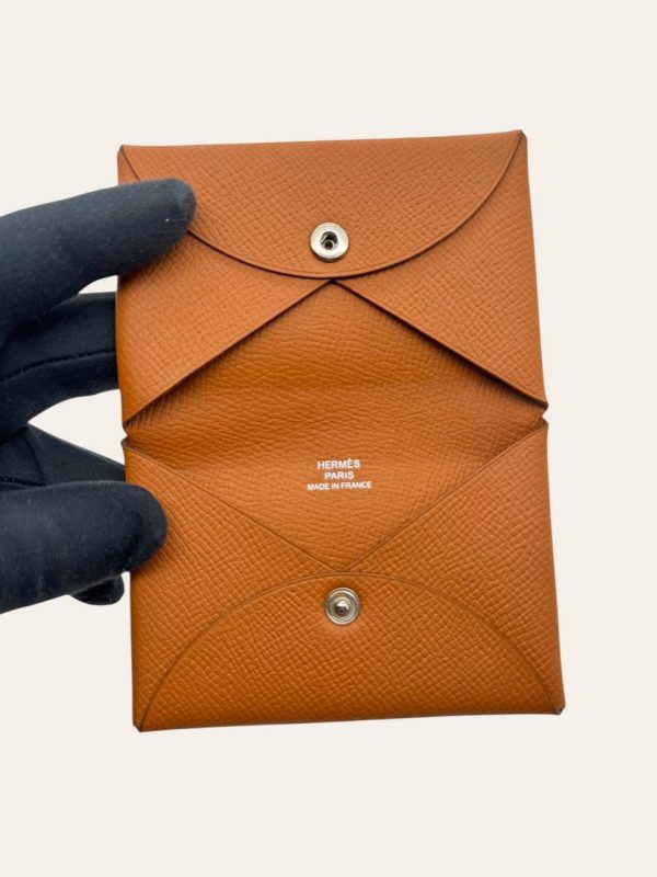 Hermes Calvi Duo Card Holder