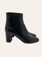 Saint Laurent Leather Ankle Boot Size 39