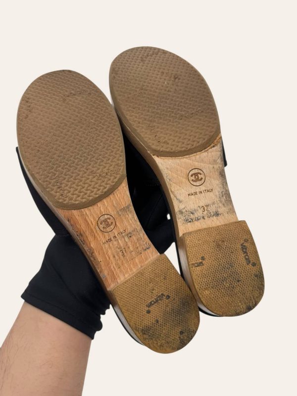 Chanel Camellia Sandal Size 37