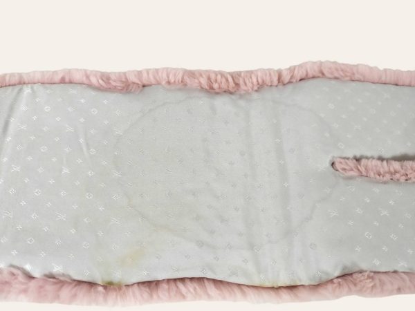 Louis Vuitton Monogram Shearling Scarf
