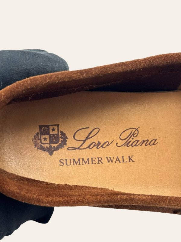 Loro Piana Summer Walk Charm Loafer Size 37