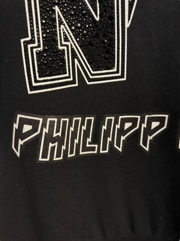 Philipp Plein Embellished Crystal Sweatshirt