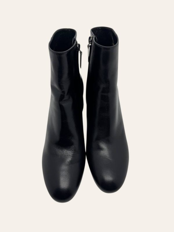 Saint Laurent Leather Ankle Boot Size 39