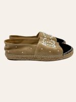 Chanel Pearl Espadrilles Size 37