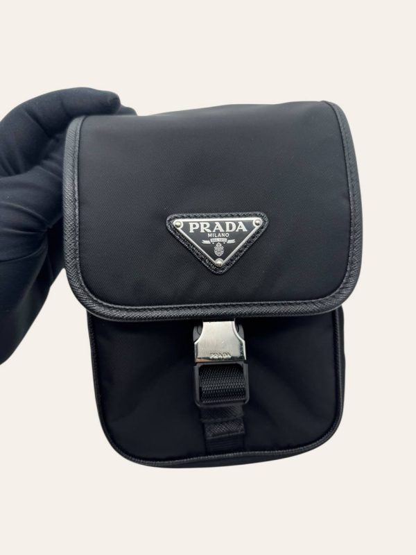 Prada Re-Nylon Crossbody Bag with Mini Pouch