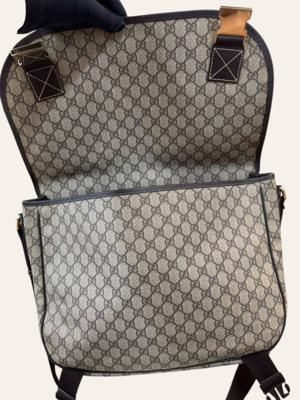 Gucci Monogram Messenger Bag