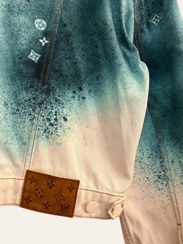 Louis Vuitton Spray Denim Jacket