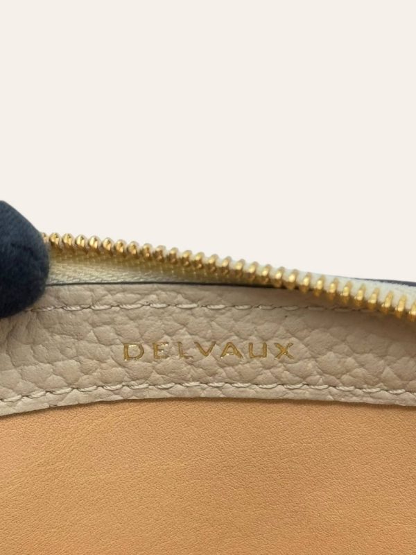 Delvaux Pin D Zip Coin Card Holder