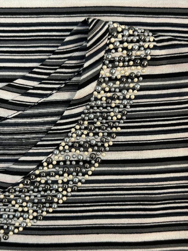 Chanel Pearl Details CC Top
