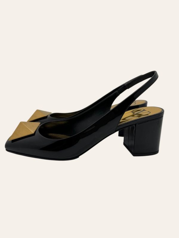 Valentino Roman Stud Slingback Size 37