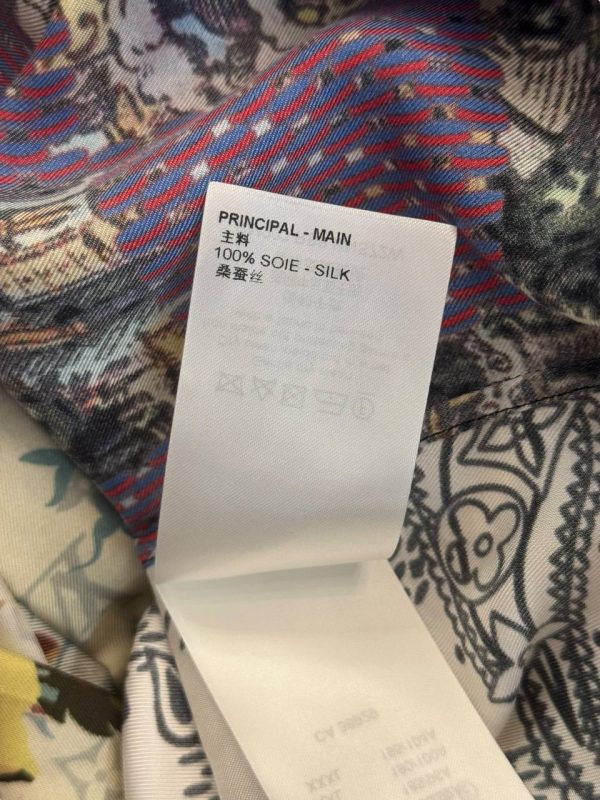 Louis Vuitton Tapestry Silk Shirt