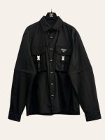 Prada Re-Nylon Shirt with Removable Sleeves