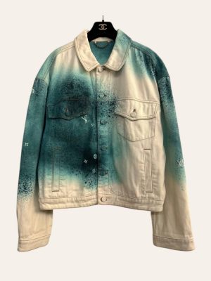 Louis Vuitton Spray Denim Jacket