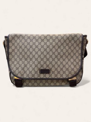 Gucci Monogram Messenger Bag