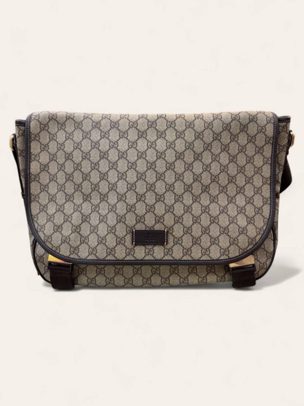 Gucci Monogram Messenger Bag