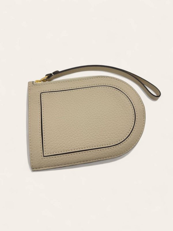 Delvaux Pin D Zip Coin Card Holder
