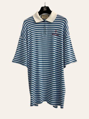 Gucci Logo Oversized Polo T-Shirt