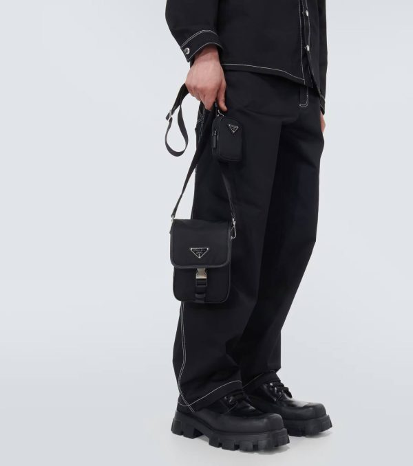 Prada Re-Nylon Crossbody Bag with Mini Pouch