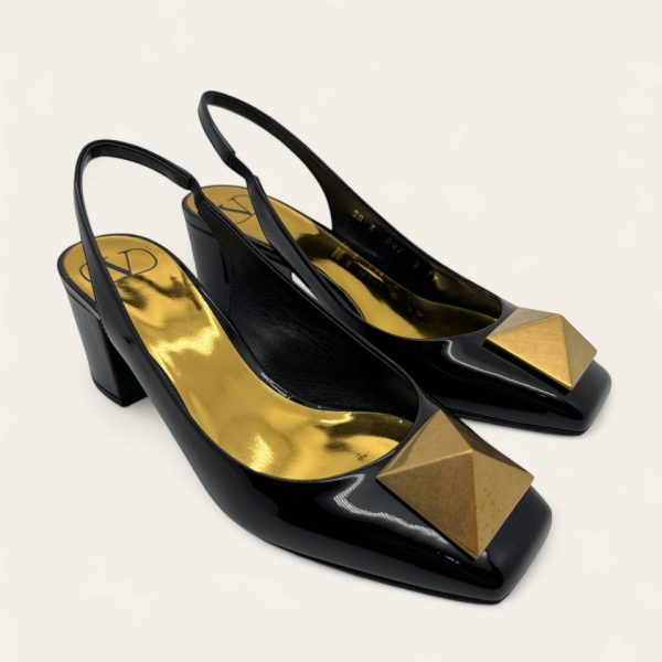 Valentino Roman Stud Slingback Size 37