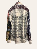Louis Vuitton Tapestry Silk Shirt