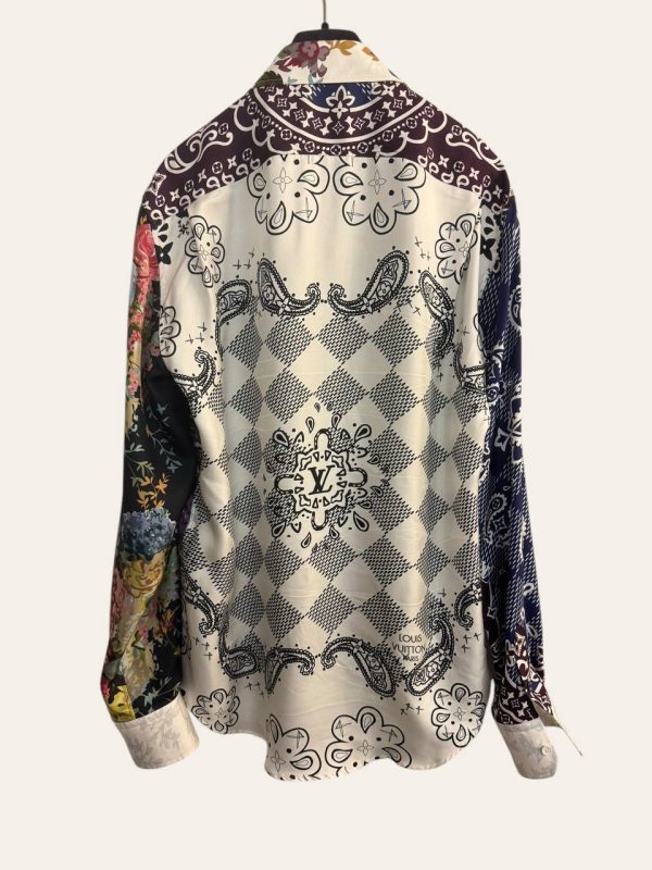 Louis Vuitton Tapestry Silk Shirt