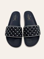 Valentino Rockstud Slides Size 39