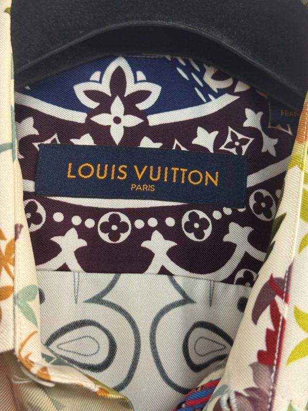 Louis Vuitton Tapestry Silk Shirt