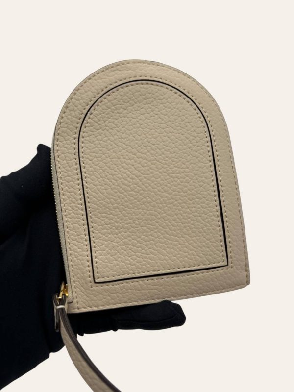 Delvaux Pin D Zip Coin Card Holder
