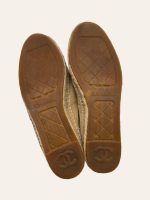Chanel Pearl Espadrilles Size 37