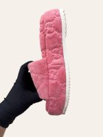 Gucci Monogram Platform Slides Size 36