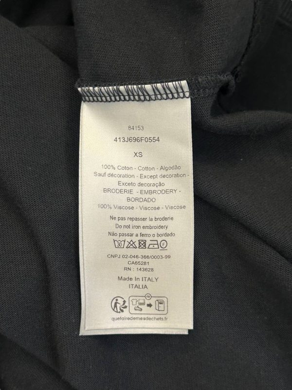 Dior Embroidered Logo T-Shirt