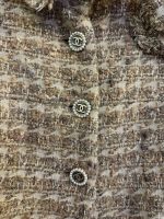Chanel Camellia Tweed Jacket