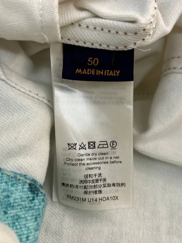 Louis Vuitton Spray Denim Jacket