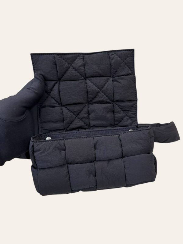 Bottega Veneta Cassette Nylon Bum / Sling Bag