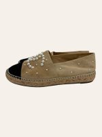 Chanel Pearl Espadrilles Size 37