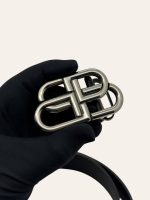 Balenciaga BB Logo Belt