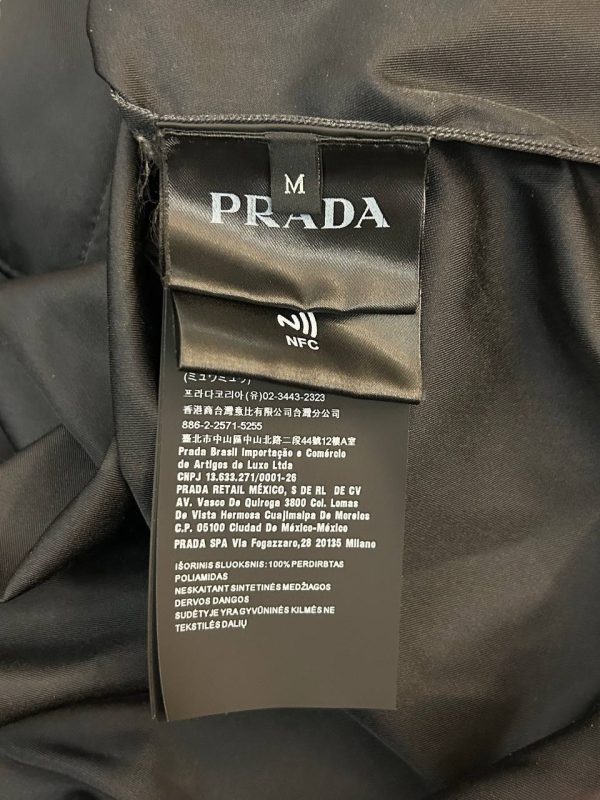 Prada Re-Nylon Shirt with Removable Sleeves