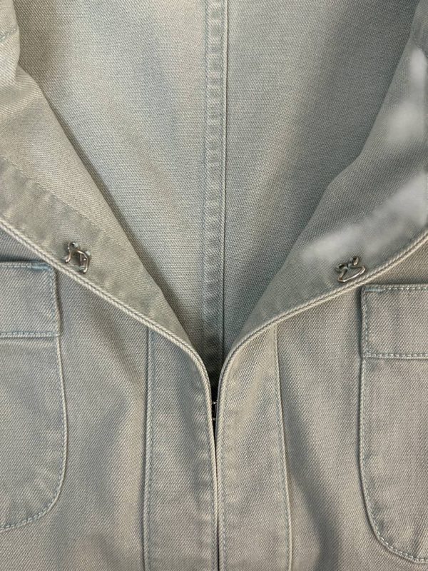 Chanel Denim Jacket + Skirt Set