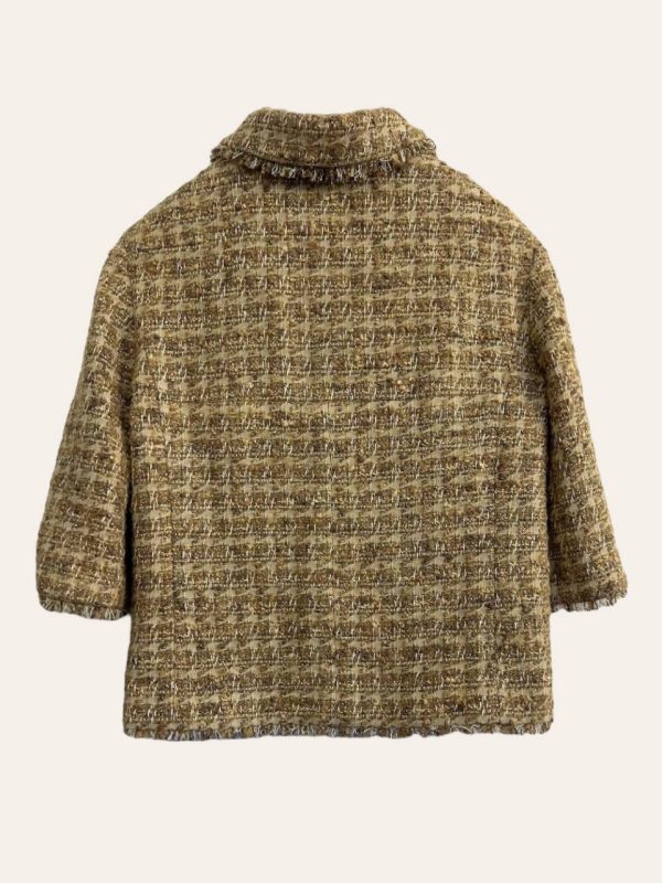 Chanel Camellia Tweed Jacket