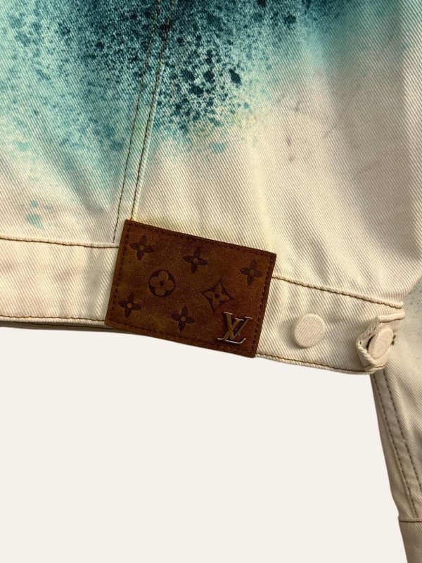 Louis Vuitton Spray Denim Jacket