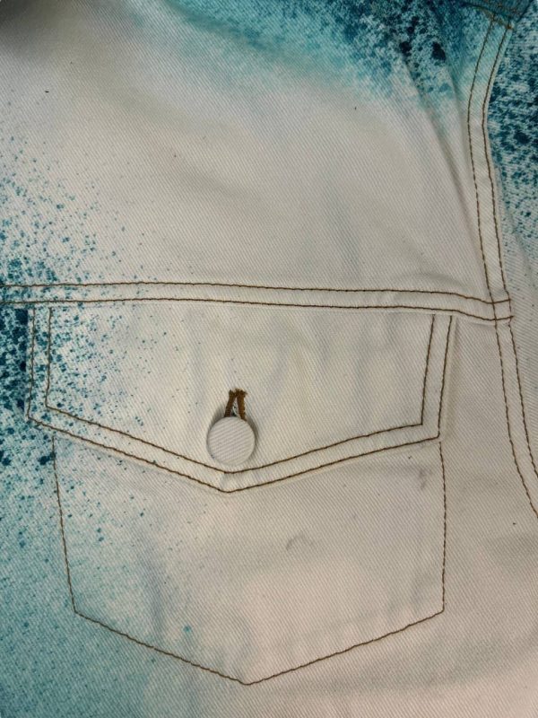 Louis Vuitton Spray Denim Jacket