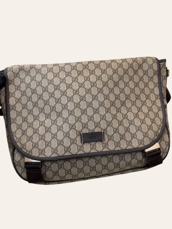 Gucci Monogram Messenger Bag