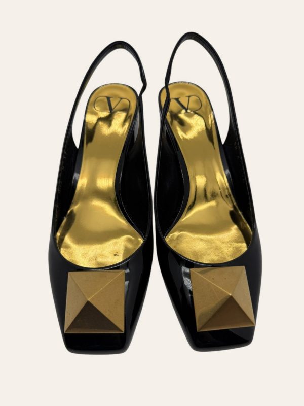 Valentino Roman Stud Slingback Size 37