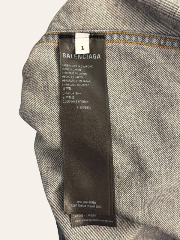 Balenciaga Oversized Denim Jacket